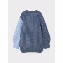 NAME IT Strik Cardigan Lulle China Blue